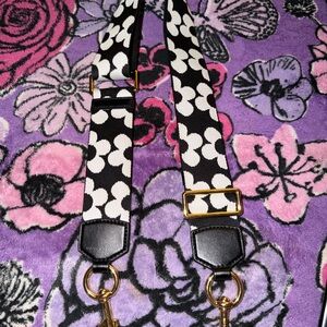 Marc Jacobs Black and White Flower Strap